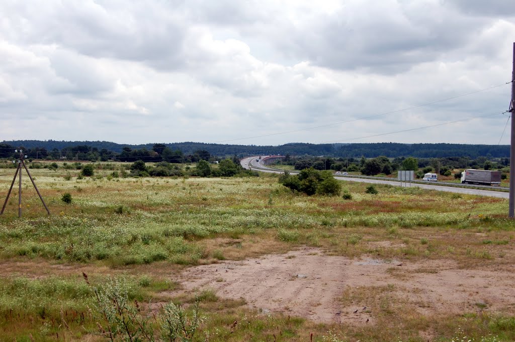 A229 Richtung Vilnius / А229 напровление Вильнюс.