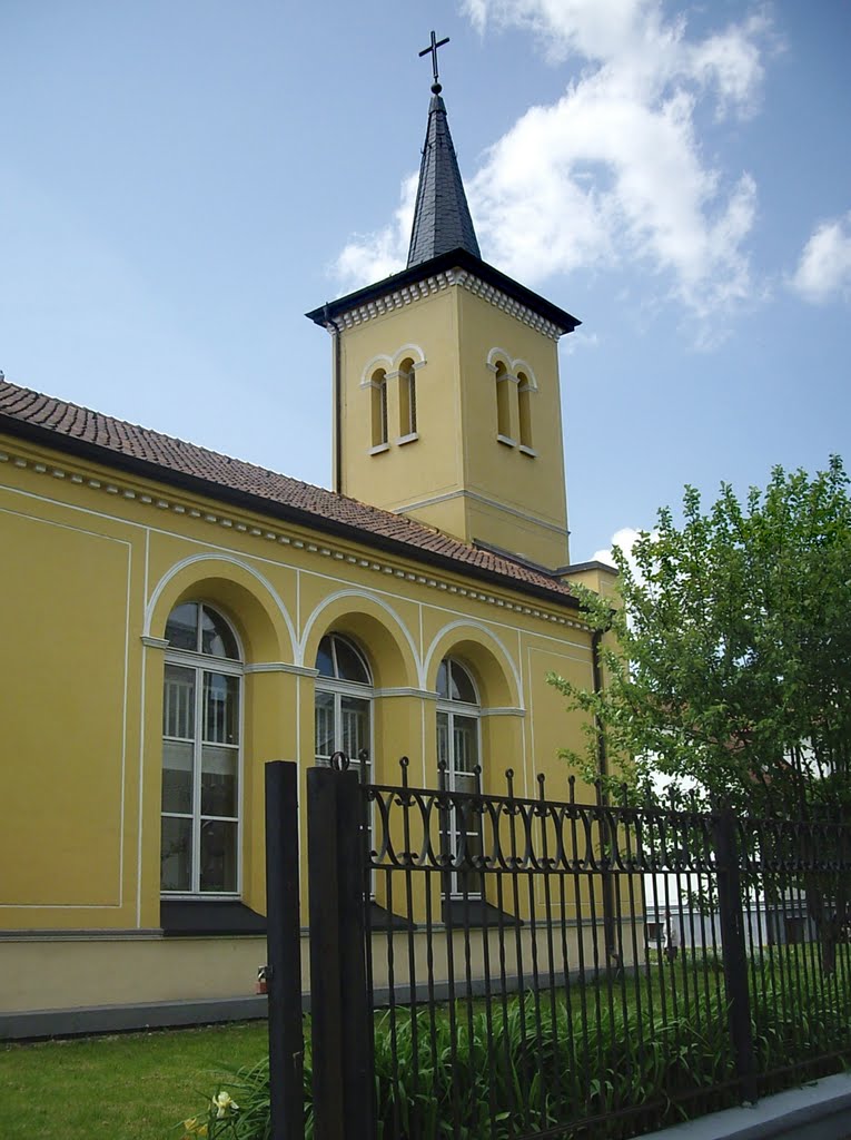 Гусев (Gumbinnen). Зальцбургская кирха / Salzburger Kirche (1752)