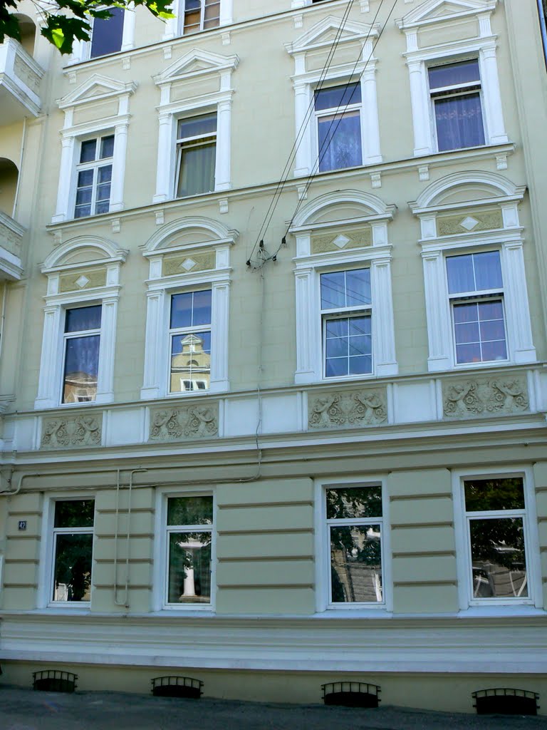 Гусев. На улице Московской (Tilsiter str.)