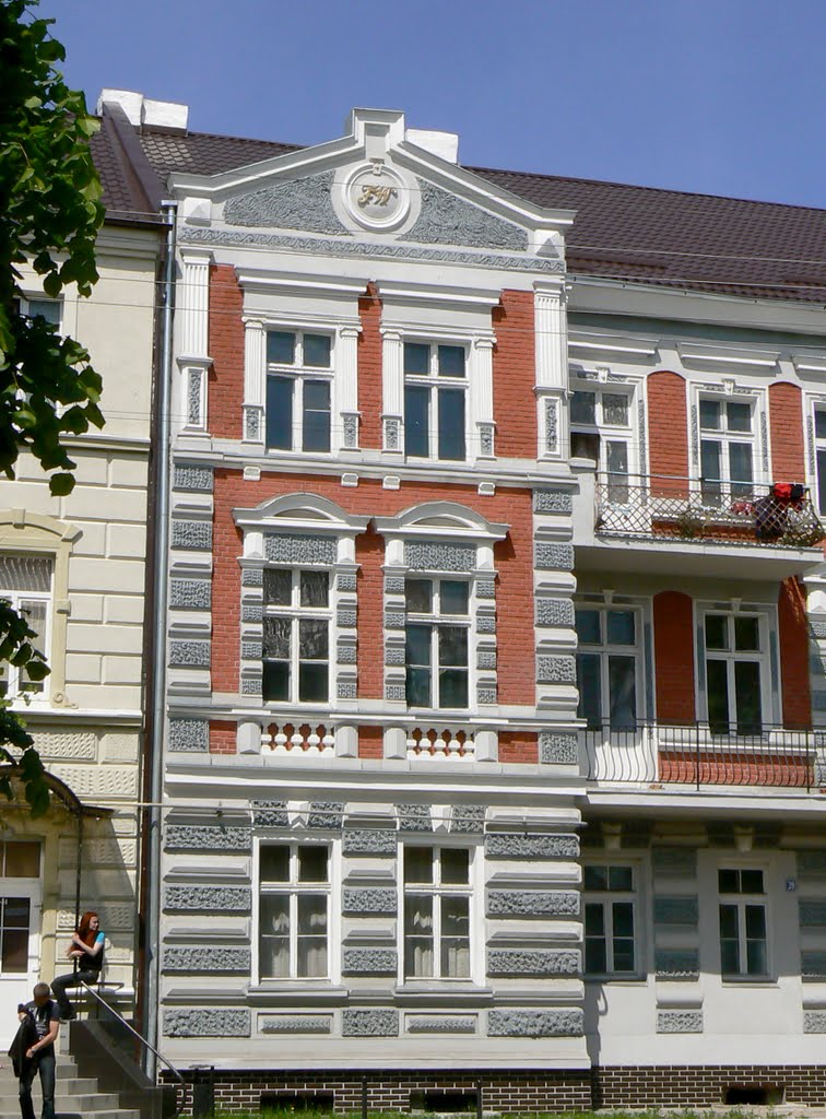 Гусев. На улице Московской (Tilsiter str.)_3
