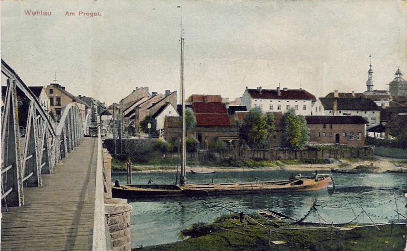 Мост через р.Преголя (до 1930г)