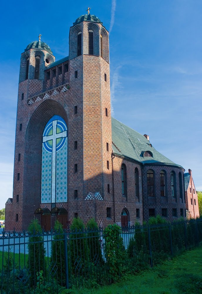 Krestovozdvizhensky cathedral (earlier — Kirha of a cross), 1933   Крестовоздвиженский собор (ранее — Кирха креста), 1933 г