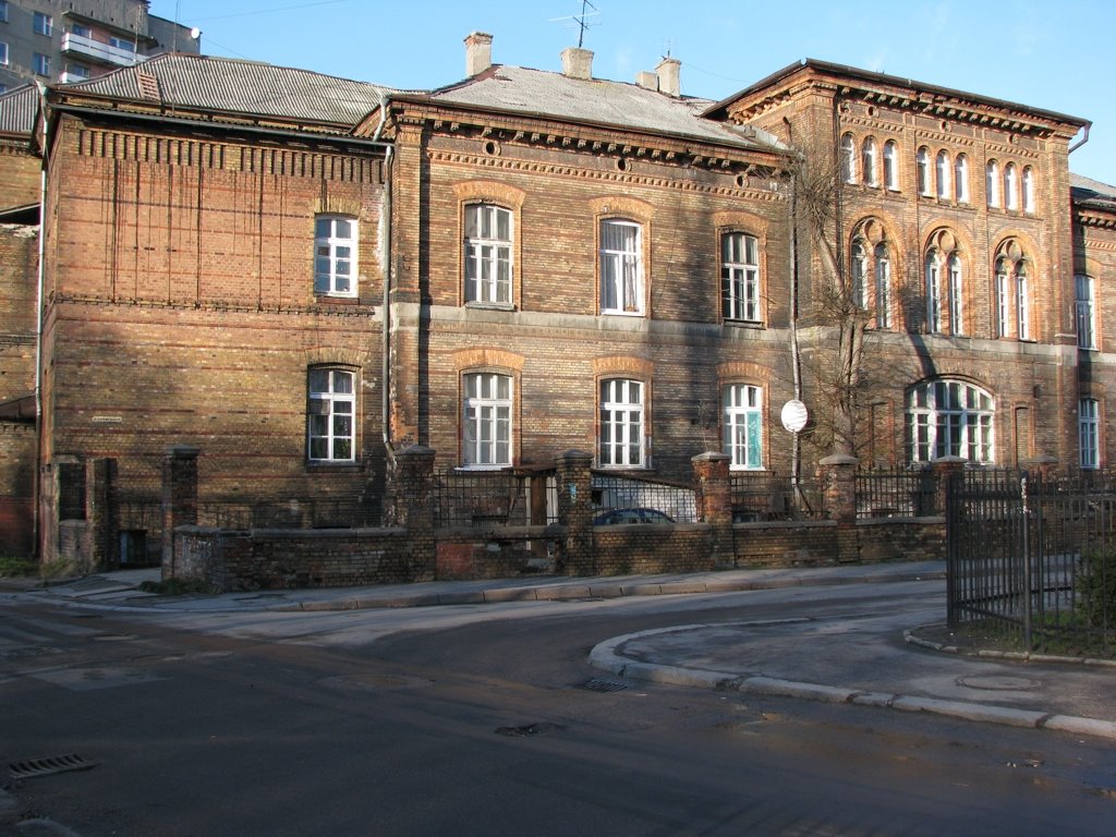 The old building. Barnaulskaja str. (earlier Lange Reihe)