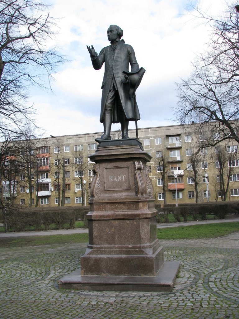 Monument to the Immanuil Kant