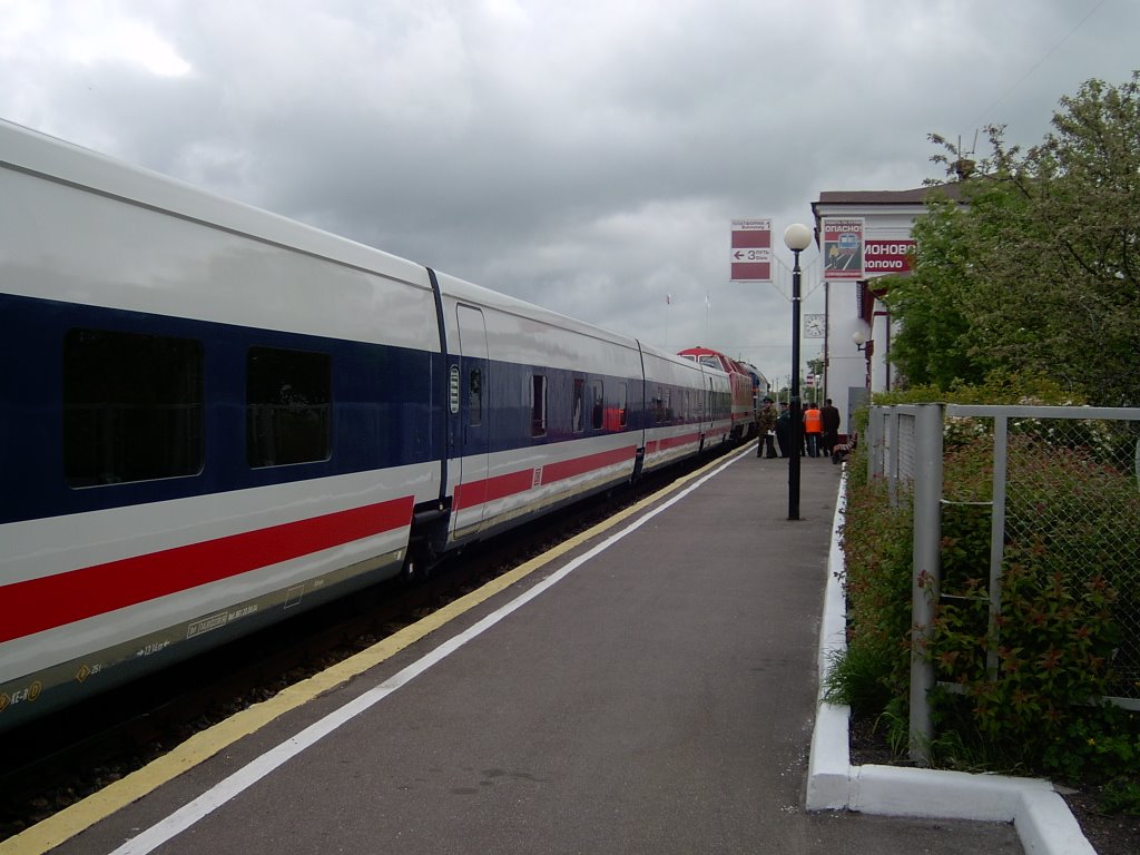Talgo train in Mamonovo