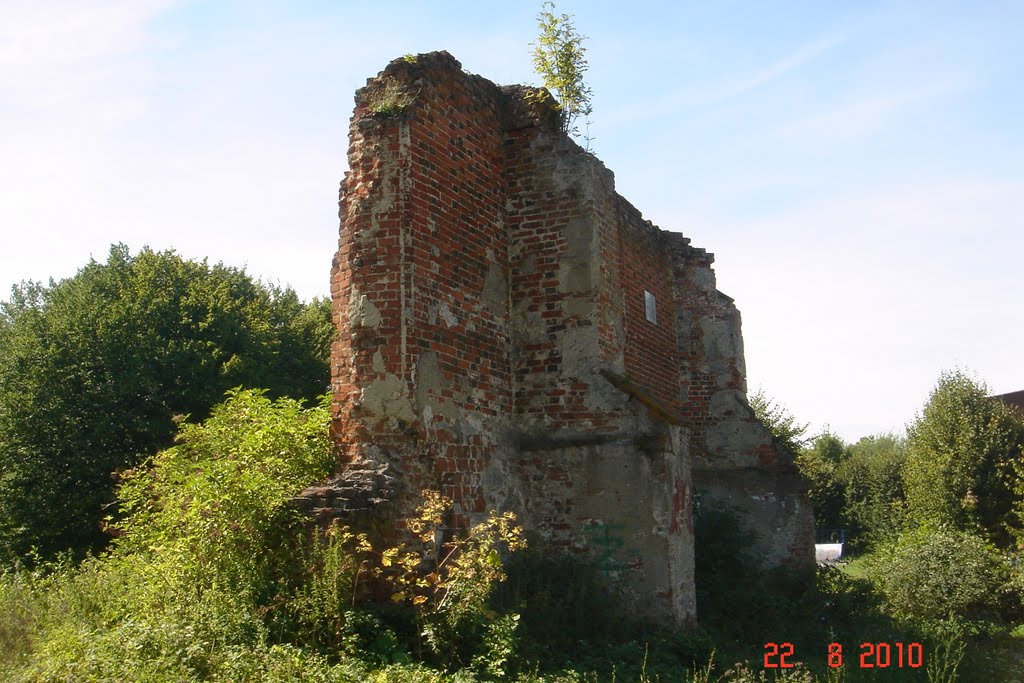 Мамоново/Heiligenbeil. Руины кирхи.