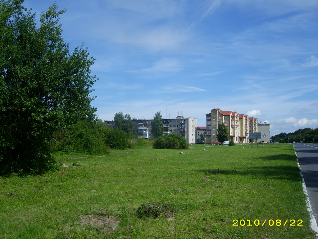 Мамоново (Heiligenbeil). Пустырь на месте старого города.