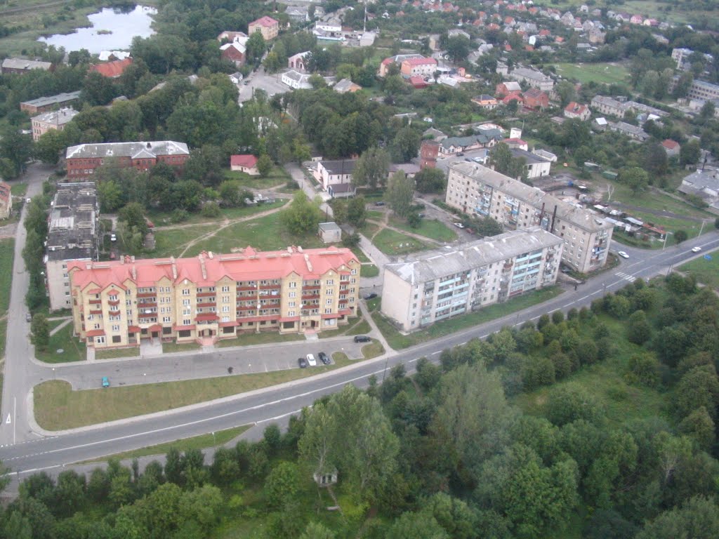 Мамоново с высоты птичьего полёта