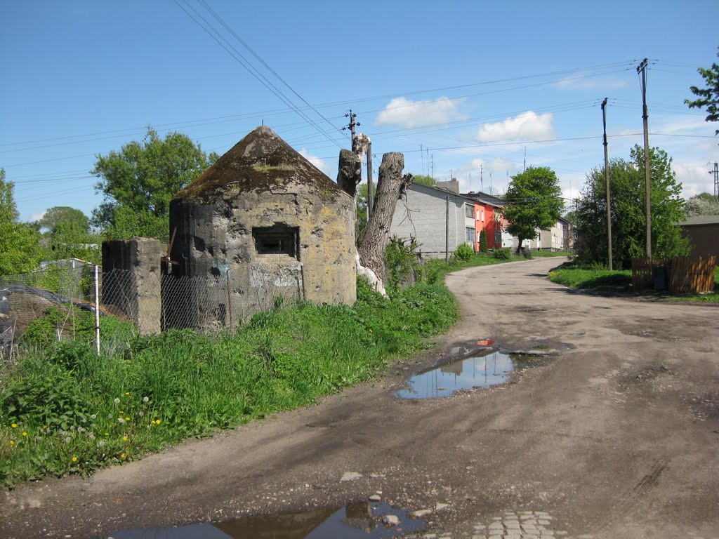 Немецкий дзот на ул.Пограничной