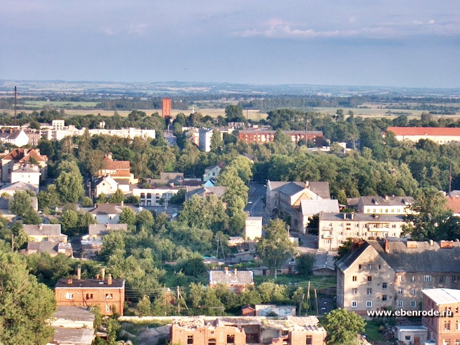 Снимок с сотовой вышки МТС. 2002 год