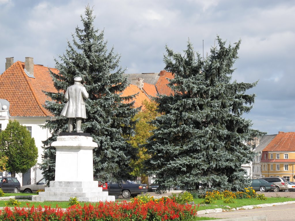 Володя "в кустах"
