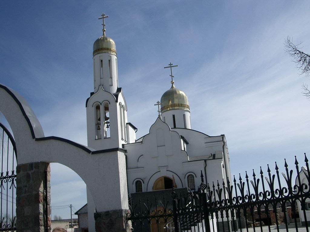 Православный храм в городе Полесске.