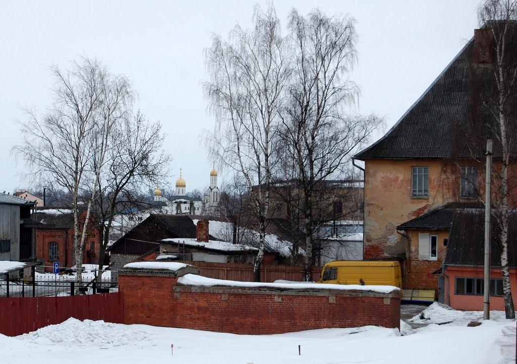 Полесск.Церковь Святителя Тихона.(на втором плане)