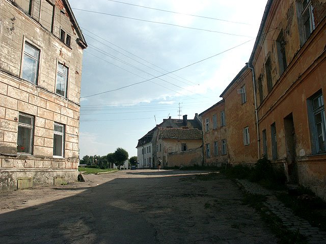 Старая въездная дорога в Правдинск (Правдинск, 2004)