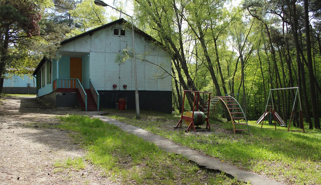 Детский лагерь им.А.Гайдара в Светлогорске. Корпус 6 отряда.
