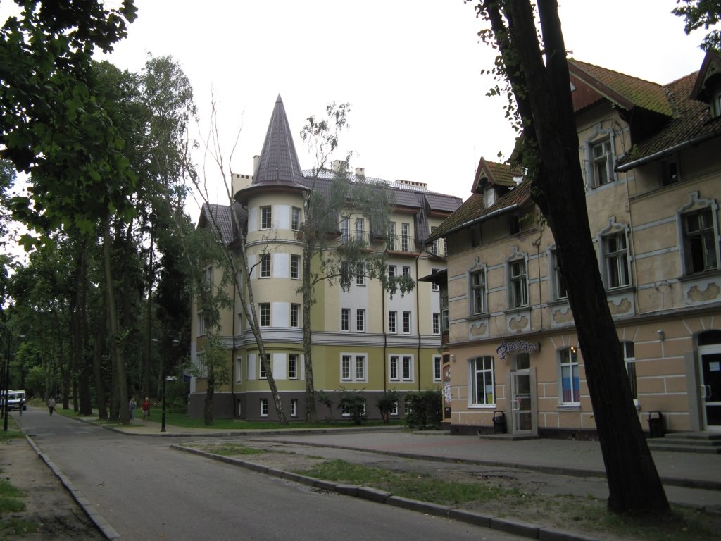 Уютные улицы г.Светлогорск (ранее Rauschen)