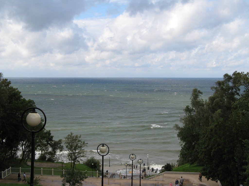 Спуск к морю. г.Светлогорск (ранее Rauschen)