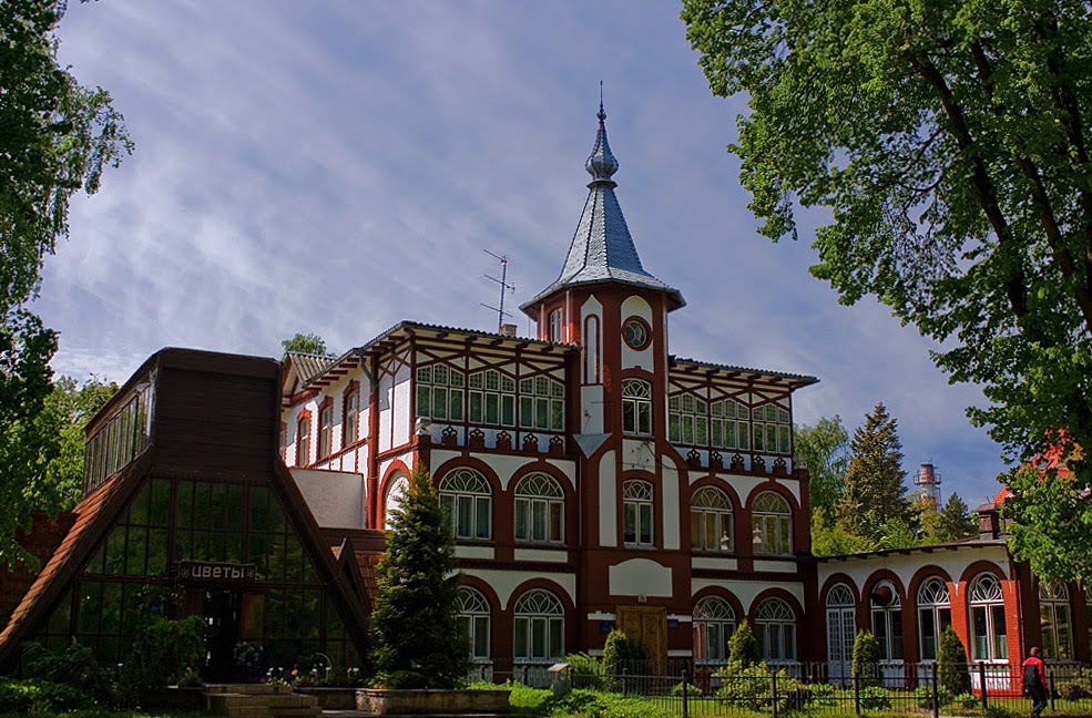 Svetlogorsk military sanatorium.- Военный санаторий Светлогорска.. (ранее Rauschen)