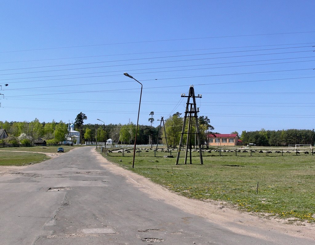 Вид на старый стадион