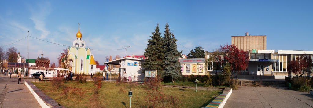 Вид на храм Святой Великомученицы Варвары