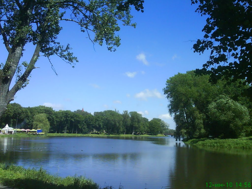 озеро городское