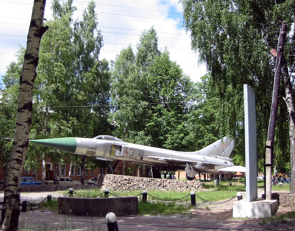 Airplane monument