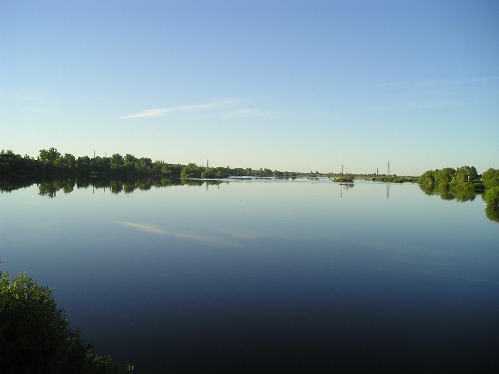 река Молога, г.Бежецк