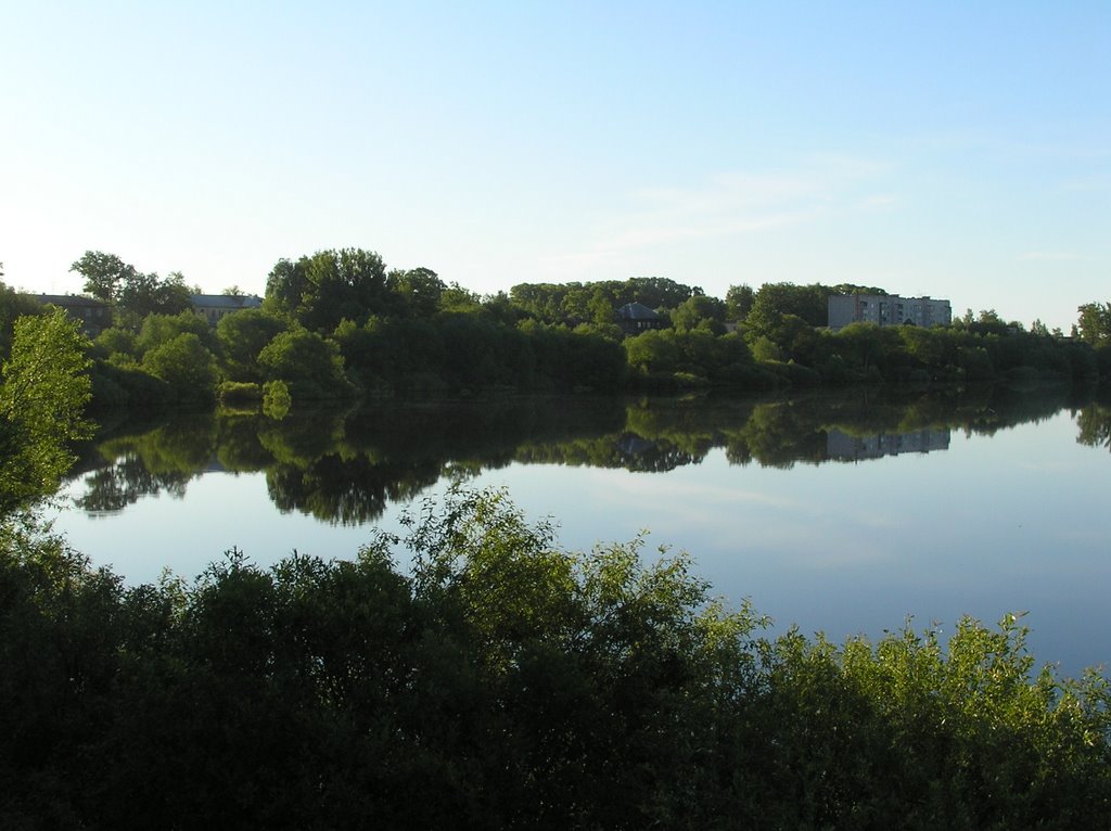 река Молога, г.Бежецк