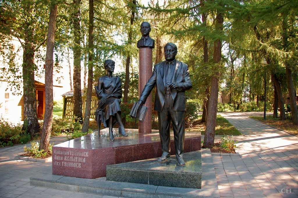 Бежецк. Николай Гумилёв, Анна Ахматова, Лев Гумилёв