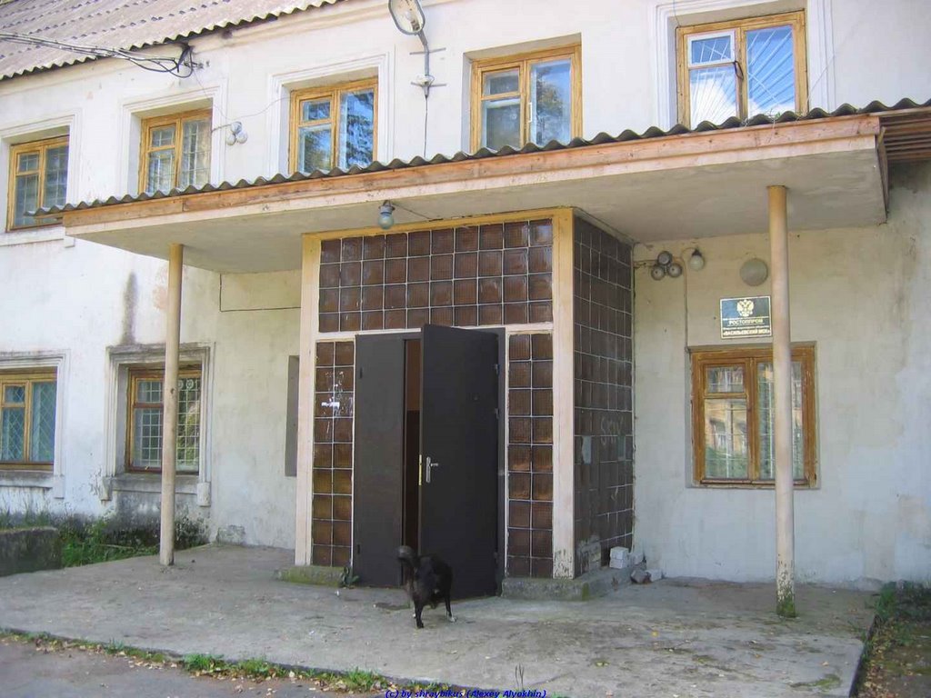 Торфяная контора в п. Васильевский Мох (20.08.2008)