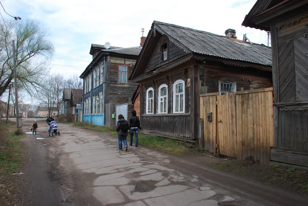 Вышний Волочёк. Старинные дома на ул. Подбельского