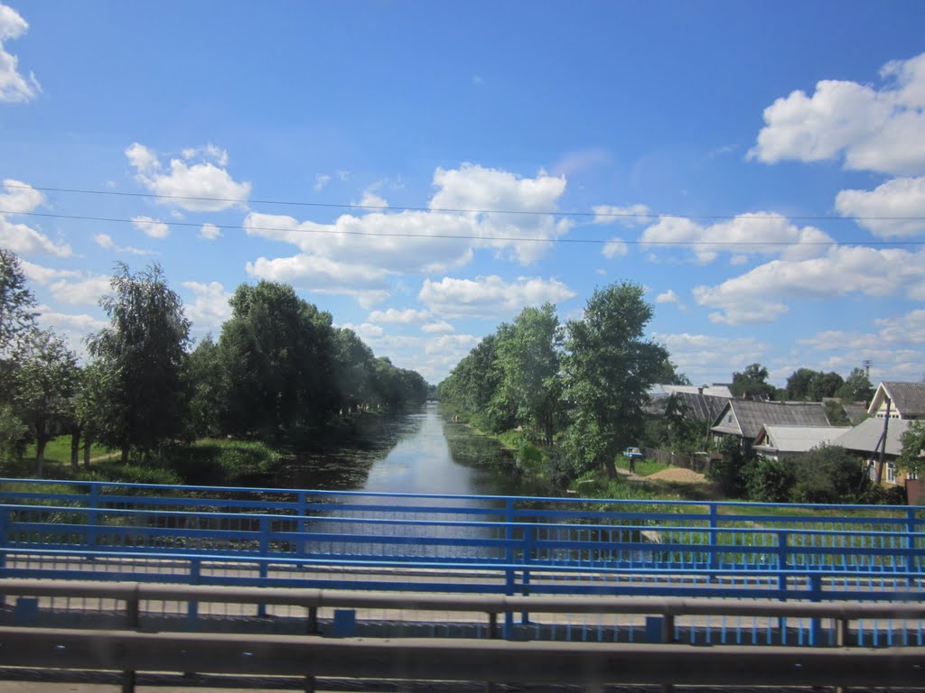 The "water town" Vishny Volochok, Russia