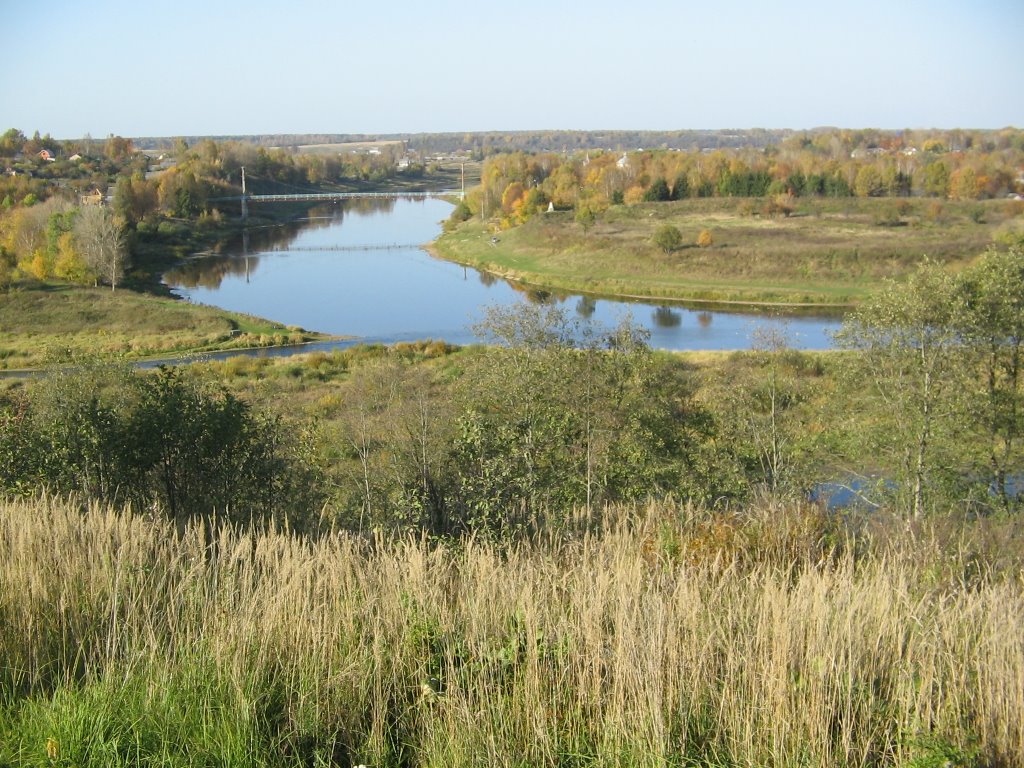 Изгиб Волги в Зубцове / Bend of Volga in Zubtsov