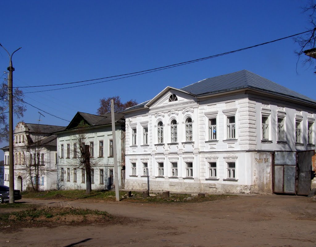 Купеческие дома в Калязине