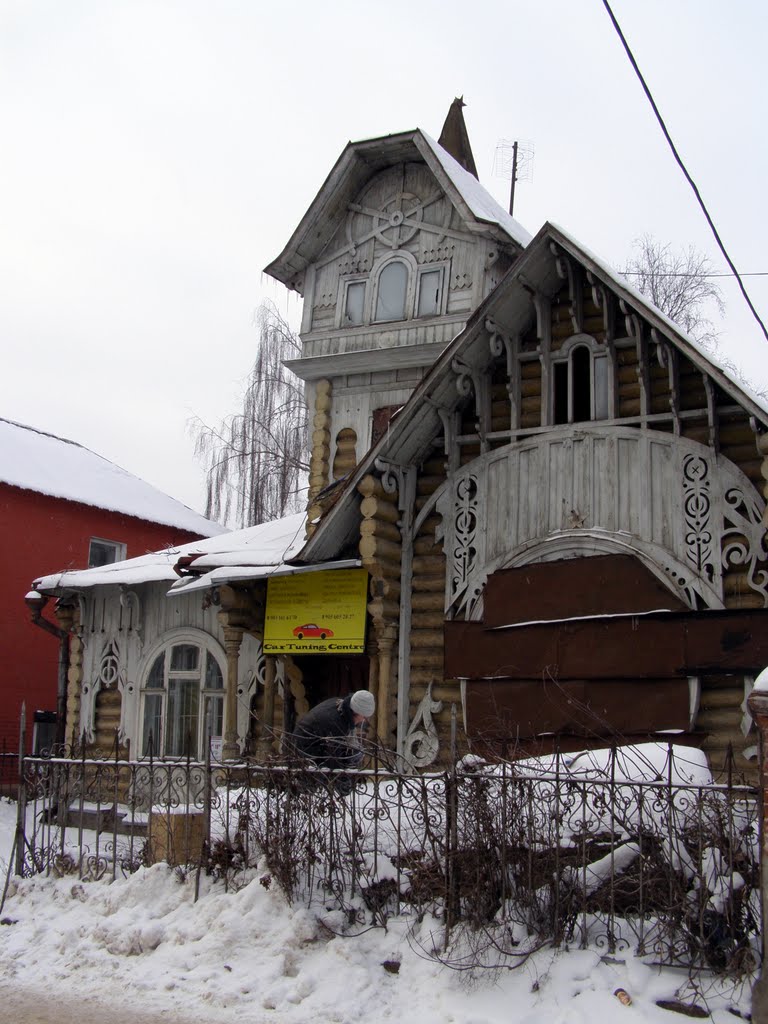Дом братьев Лужиных в Кимрах.