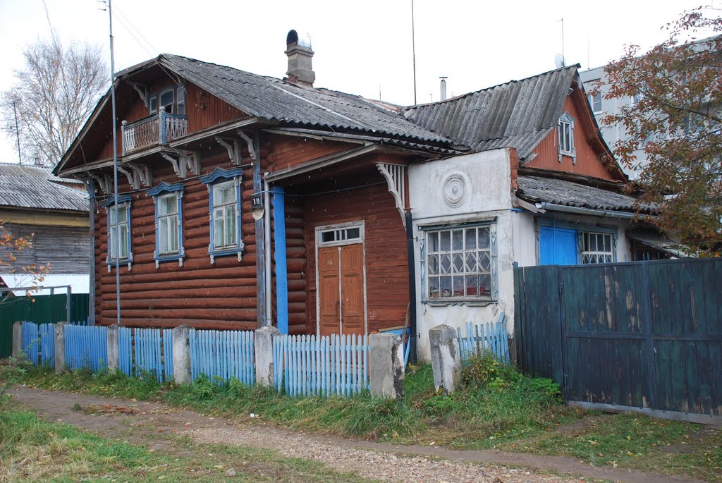 Кимры. Старинный дом на Московской улице