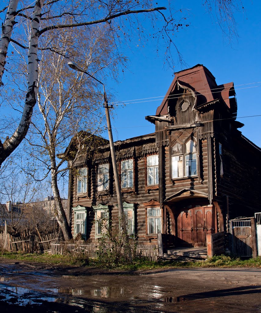 Wooden Art Nouveau / Kimry, Russia