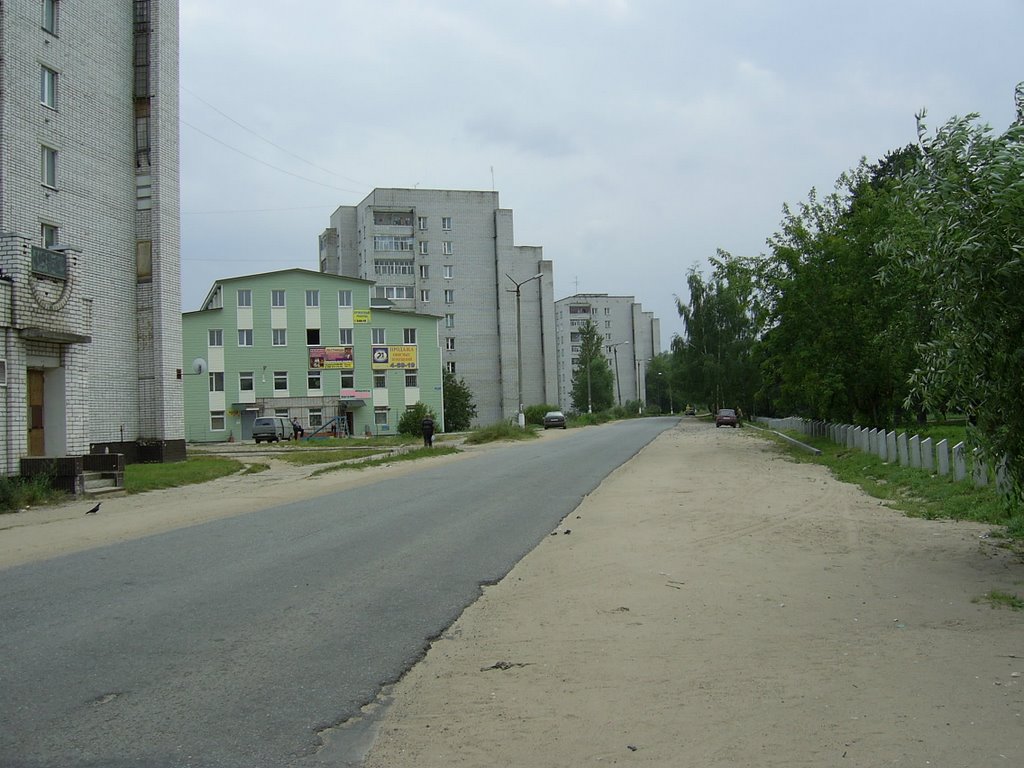 Улица Набережная Волги (The Volgas embankment street)