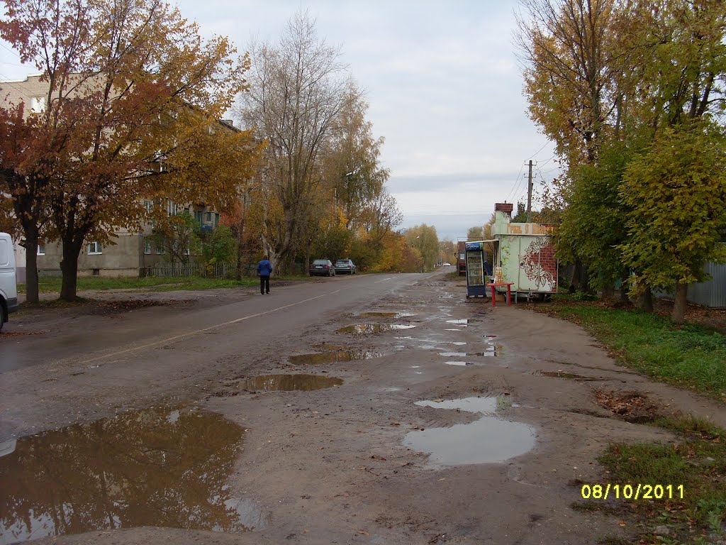 Лихославль. Первомайская улица