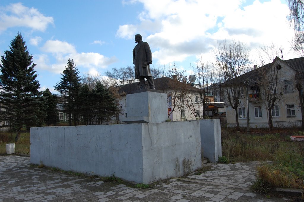 Максатиха. Ленин