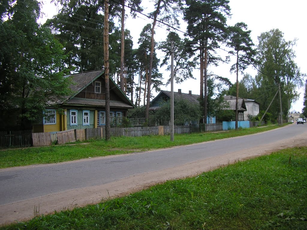 Ул. Пролетарская, Максатиха___ Proletarskaya str., Maksatikha