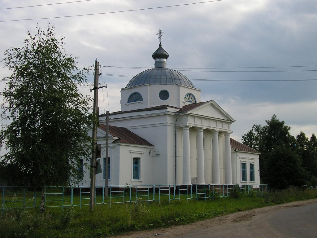 Церковь Всех Святых, Максатиха__ Vseh Svjatih church, Maksatikha