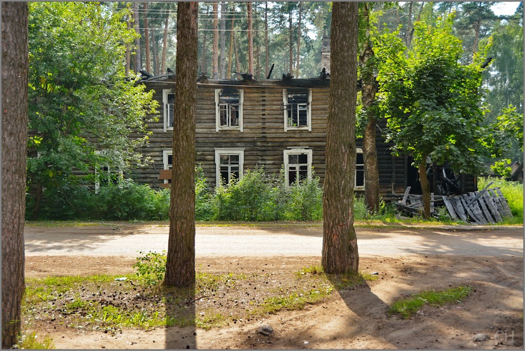 Максатиха. Горелый дом