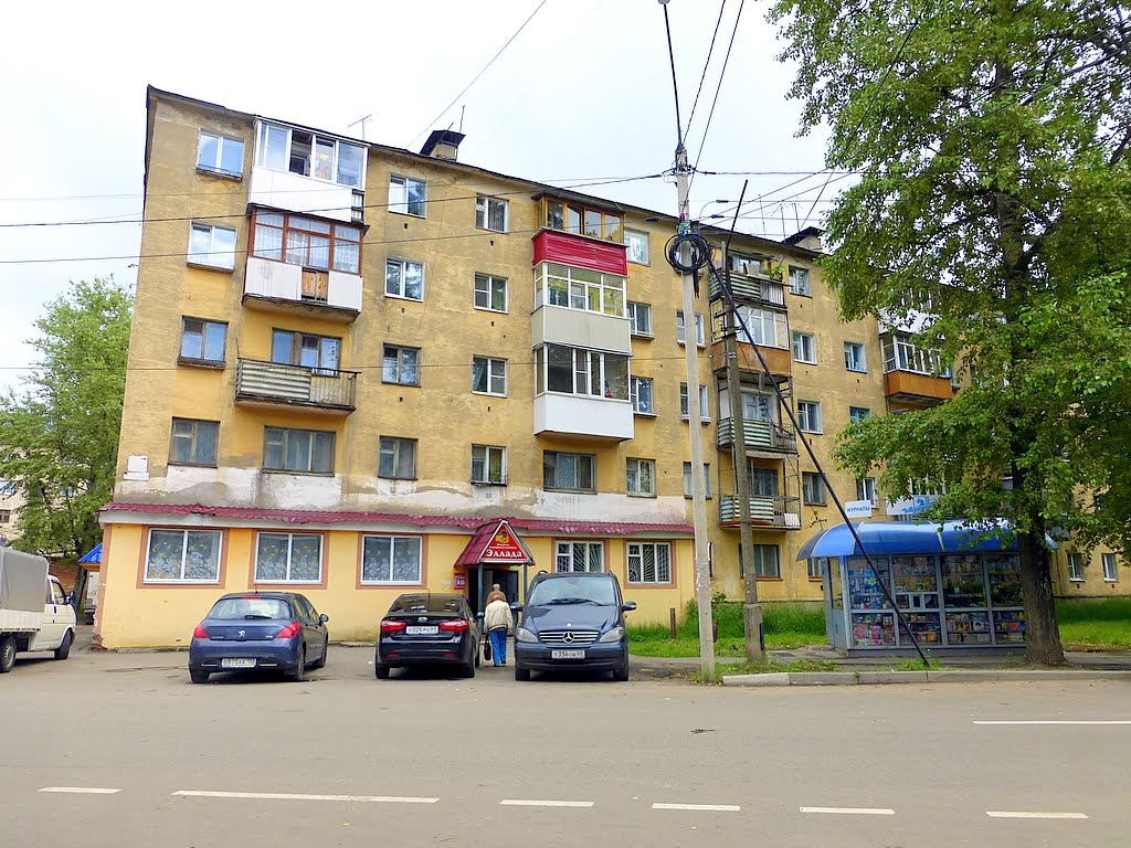 г. Нелидово, Тверская область, Россия. Улица Мира.