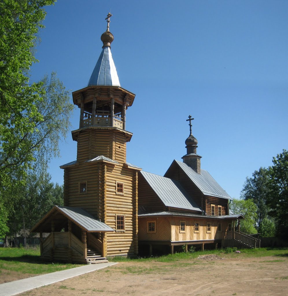 пос. Пено Храм преп. Сергия Радонежского