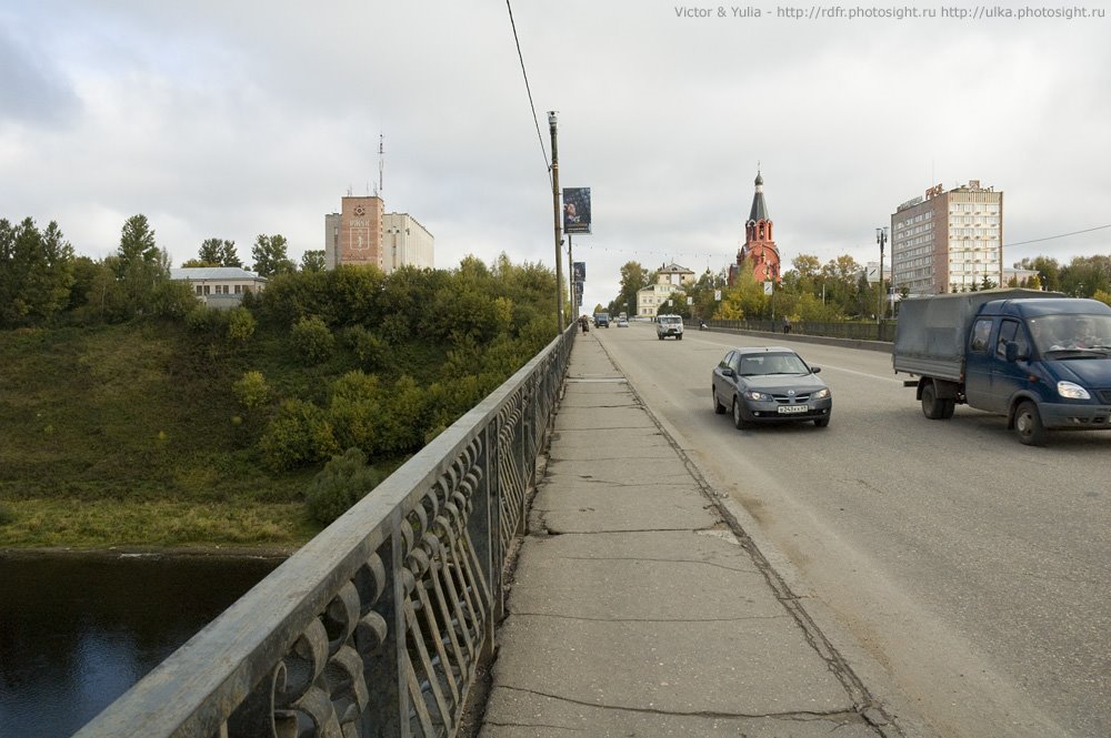 Rzhev, Volga bridge. Ржев, мост через Волгу 2.