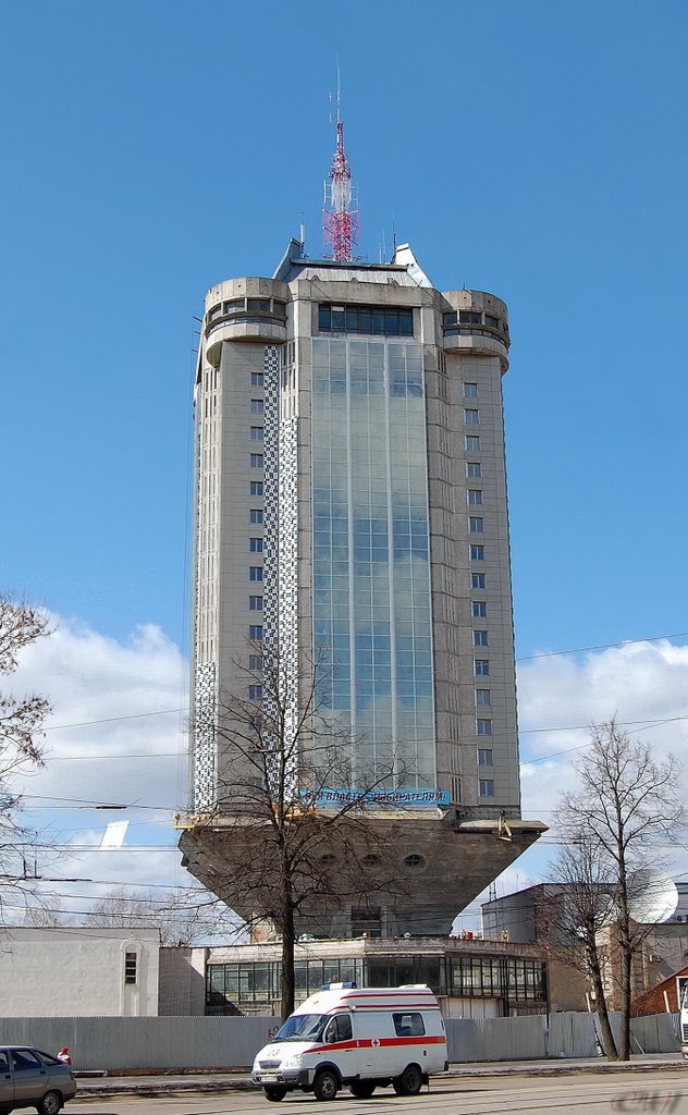 Тверь. Гостиница "" Тверская " ..... "рюмка""