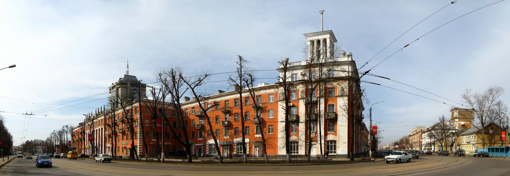 поворот со Смоленского пер. на ул. Советская