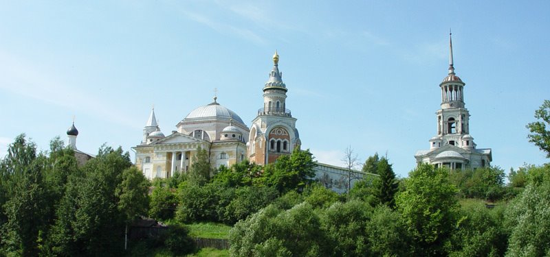 Торжок, Вид на Спасскую церковь.