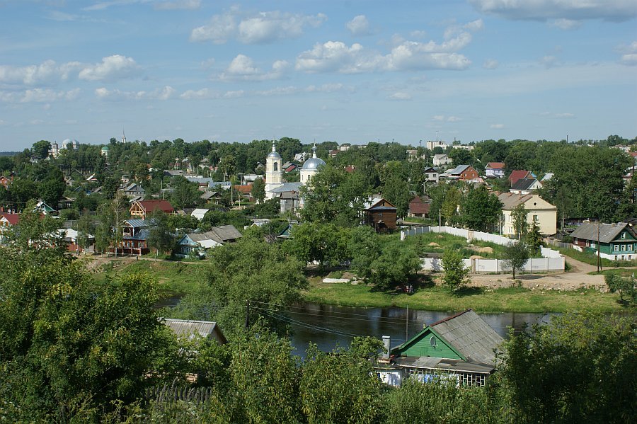 панорама города